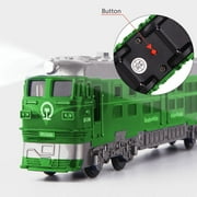 Train Toys for Kids with Sound & Light - Train Set for 3 4 5 6 7 Years Old Boys Girls Classic Toy Gift for Holiday, Birthdays or Christmas