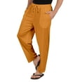 thumbnail image 3 of Inkmeso Solid Casual Bottom For Men's Lightweight Cotton Track Pants For Sleep/Workout Pajamas, 3 of 7