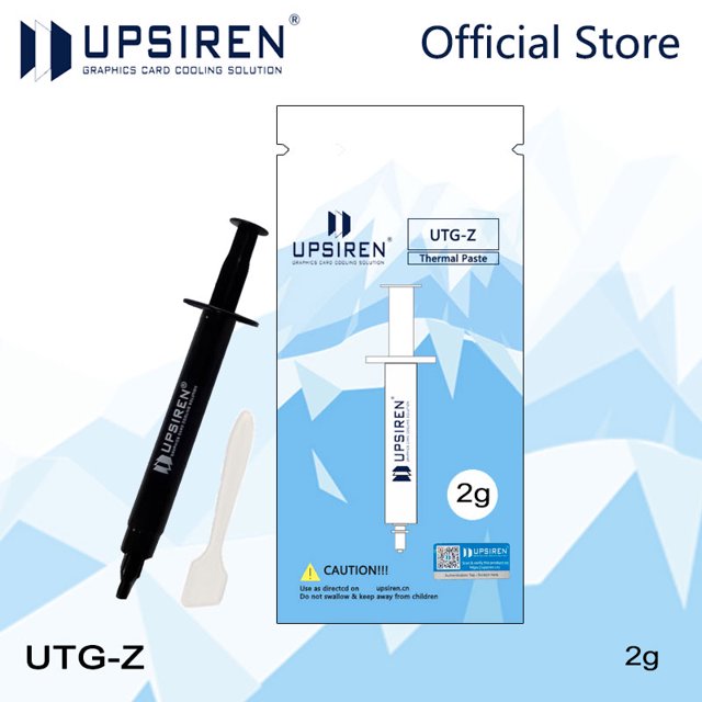 UTG-Z Thermal Paste High stability,High performance Thermal Silicon Grease For Radiator CPU GPU Graphics Card Cooling 2g