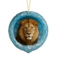 thumbnail image 2 of Christmas Animals Print Acrylic Hanging Christmas Gifts For Family Colleagues Christmas Tree Decoration, 2 of 9