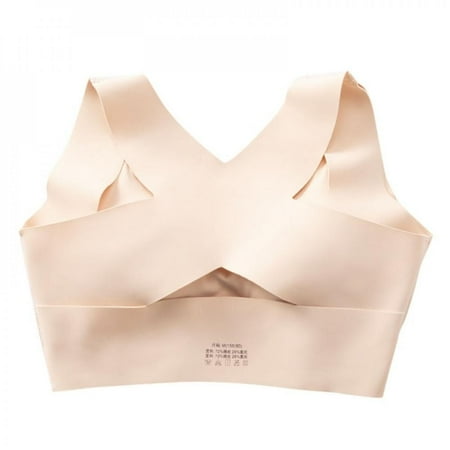 

Oaktree-Bra Adjustable Front Bra Seamless Latex Bras Workout Sports Bras Yoga Running Bras Adjustable Front Bra Buckle Underwireless Bra