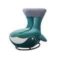 thumbnail image 4 of Silla decorativa,Silla decorativa para sillas de salón Lectura,Silla moderna Sofá tapizado suave Silla,Silla giratoria Sofá individual Sofá de sala de estar,Silla de ocio individual Verde, 4 of 8