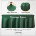 thumbnail image 2 of Mantel Party Talk rectangular de 4 pies verde x2, 2 of 8