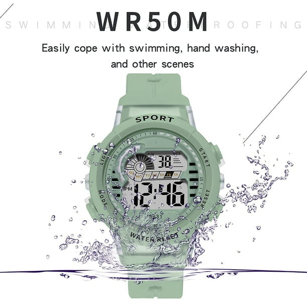 Ladies sports cheap watch waterproof