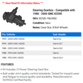 thumbnail image 2 of Steering Gearbox - Compatible with 1988 - 2000 GMC K2500 1989 1990 1991 1992 1993 1994 1995 1996 1997 1998 1999, 2 of 2
