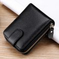 thumbnail image 1 of High Quality!RFID Card Holder Women Men Wallet BLACK, 1 of 5