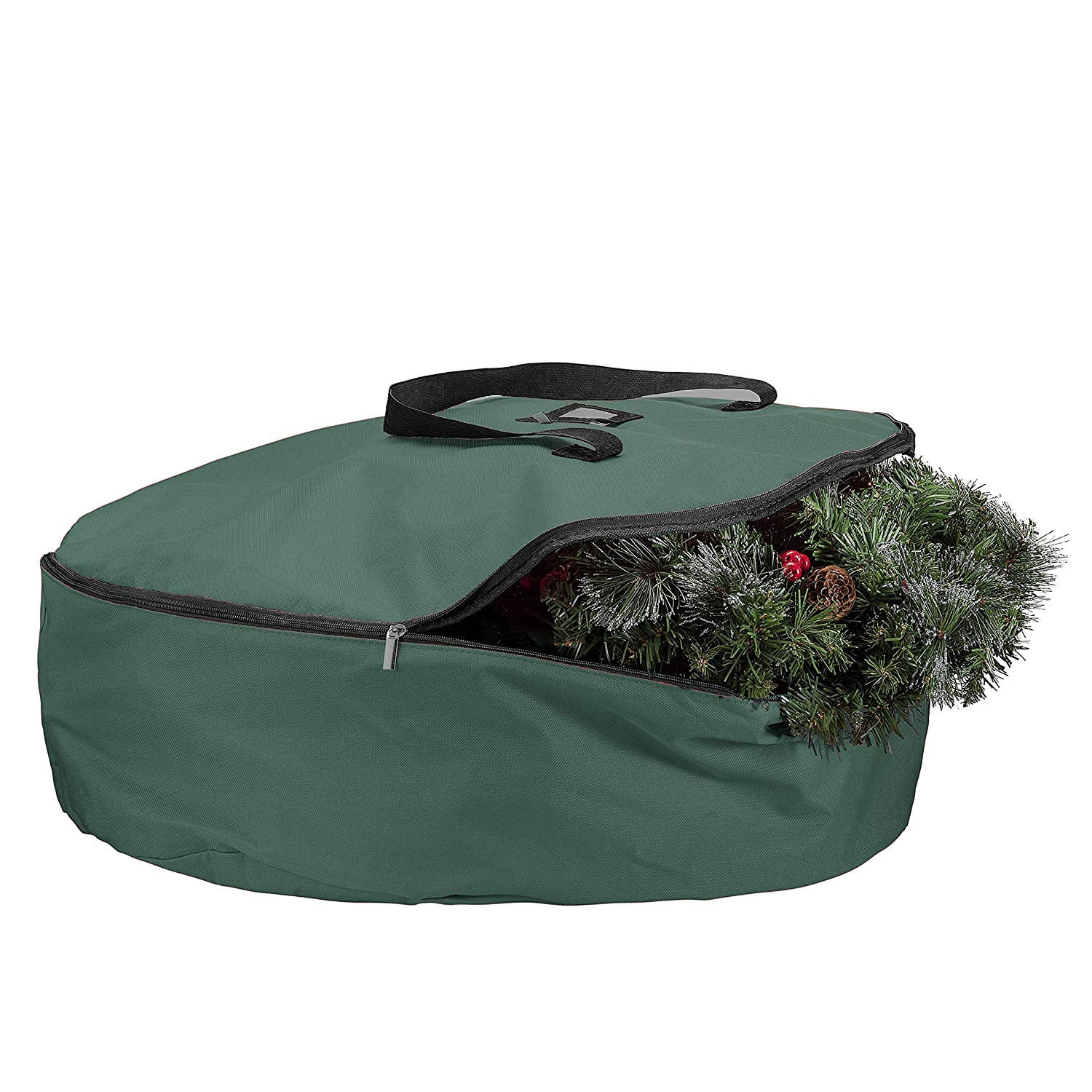 Premium 600D Polyester Wreath Storage Bag Tear Resistant Fabric