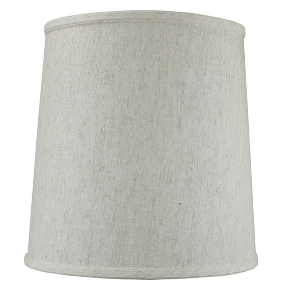 Textured Oatmeal Drum Shade 10"x12"x12"