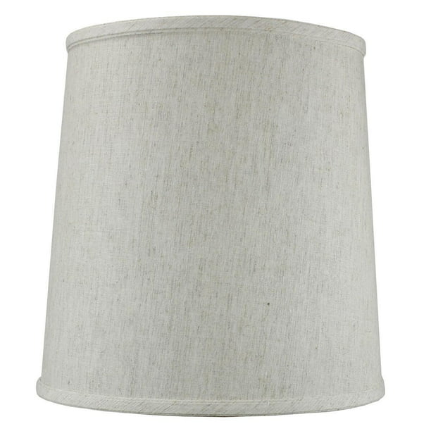 Textured Oatmeal Drum Shade 10