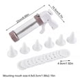 thumbnail image 4 of DIY Biscuit Machine Cookie Maker Icing biscuit press maker; biscuit maker; cookie maker; Cookie Press Set with Stamp and Nozzles Home Bakery Baking Tool, 4 of 8