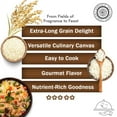 thumbnail image 6 of Pride Of India - Pack of 6 - Naturally Aged White Basmati Rice, Extra Long Grain, 1.5 lbs Jar, Gluten-Free, 6 of 7