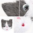 thumbnail image 2 of Máscara de Animal lindo gato peludo máscara esponjosa máscara de gato de Halloween accesorio máscara de Cosplay, 2 of 6