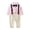 Pink, variant on Suits Set for Boys Baby Boy Suits Clothes Infant Toddler Formal Gentleman Outfits, Dress Shirt + Vest + Bow Tie + Pants Wedding Set 2PCS Pink,Size for 6-12 Months