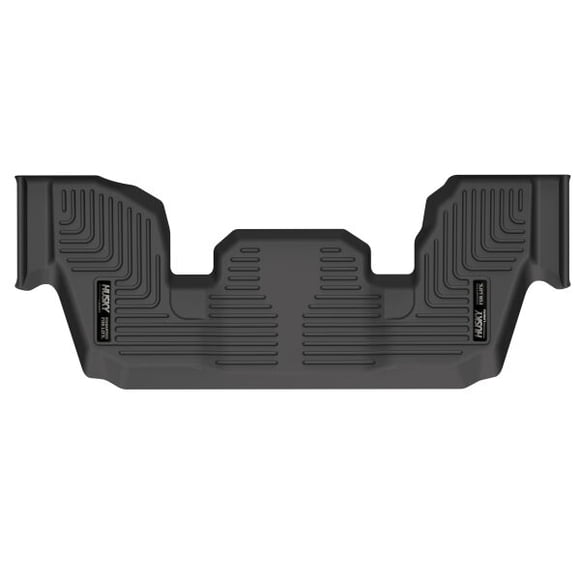 Fits 2022-2023 Acura MDX Husky Liner Floor Liner 19441 WeatherBeater; Molded Fit; Raised Ridge; Black; TPO Thermoplastic Olefin; 1 Piece