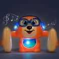 thumbnail image 2 of Juguetes musicales eléctrico para gatear, juguete para bebé, Control , caminar, , rollo de 360 degree y brillo para , bebés, naranja Sunnimix Juguetes electrónicos de mono, 2 of 8