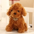 thumbnail image 3 of Simulation Bear Dog Plush Doll Toy for Children Girl Boy 3-6 Year Old Gift 18cm, 3 of 9