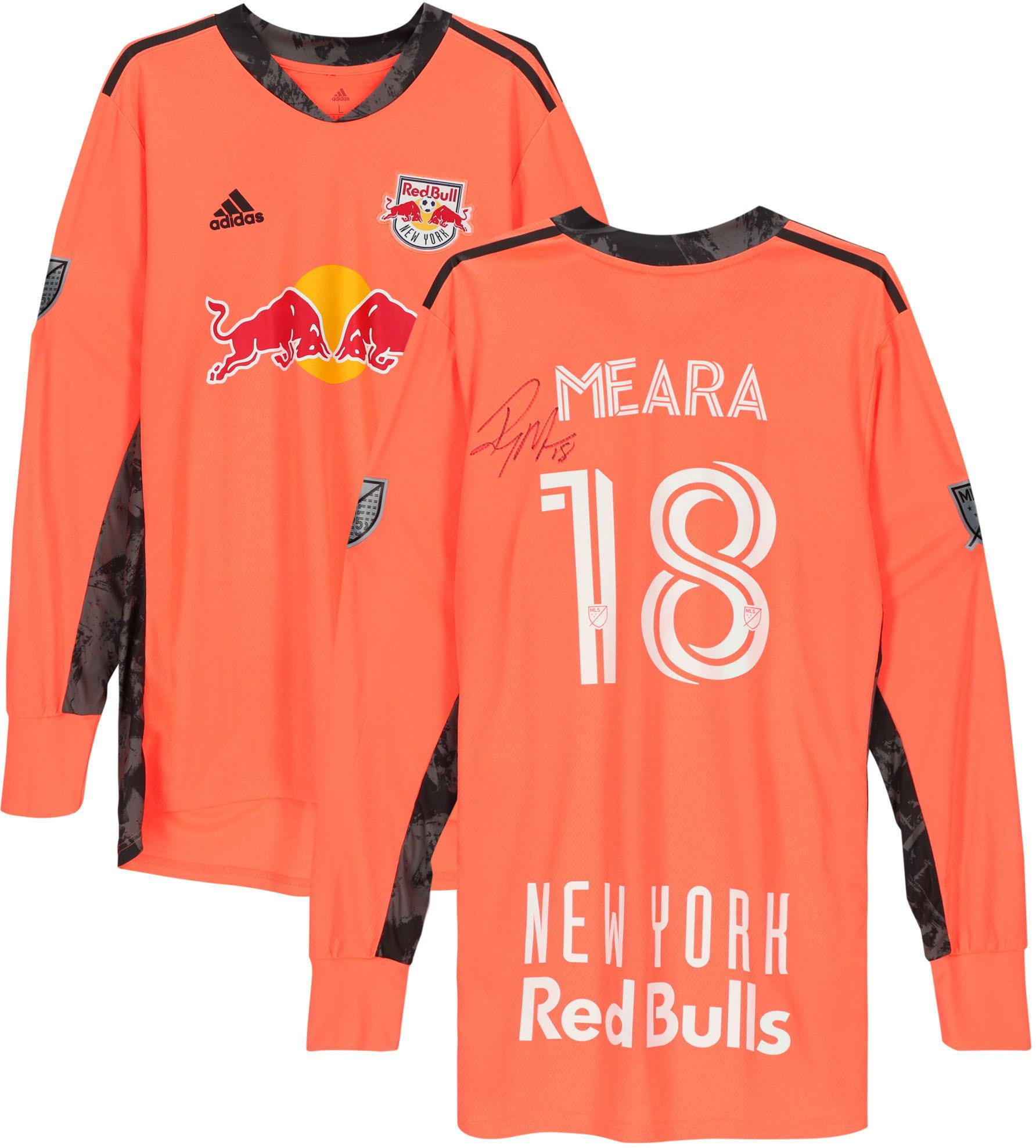 Authentic Autographed New York Red Bulls Coral Jersey MLS 2020 Season in Cameroon at XAF 476760 Rating 5