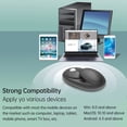 thumbnail image 3 of Mistaha Wireless Mouse for Laptop PC Computer 2.4G+Bluetooth3.0+Bluetooth5.0 Connection Portable Mobile Optical Office Mouse 3, 3 of 8