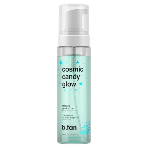 b.tan cosmic candy glow Medium Gradual Tan Mousse, 6.7 Fl. Oz