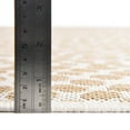 thumbnail image 3 of Jill Zarin Outdoor Collection Area Rug - Cape Town (6' 1" x 9' Rectangle Dark Beige/Ivory), 3 of 12