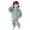 Green, variant on Godderr Kids Toddlers 2Pcs Fleece Pajamas Pjs Set for Girls Long-Sleeved Pajamas Pants Set Newborn Warm Thickening Sleepwear Set Autumn Winter High Collar Fleece Baby Loungewear Outfit for 1M-7T