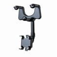 thumbnail image 1 of Soporte para teléfono móvil para espejo retrovisor con rotación de 360 grados,brazo telescópico ajustable para el interior del coche,agarre seguro,accesorio de navegación para el salpicadero para, 1 of 9