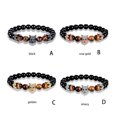 thumbnail image 3 of Stone Man Bracelet Portable Decorative Replacing Elastic Glossy Replacement Smooth Easy Matching Bangle Jewelry Ornament Birthday Gift Gold, 3 of 6