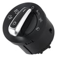 thumbnail image 3 of Interruptor de faro compatible con VW Golf/Jetta MK5 MK6, interruptor de atenuación de faros delanteros reutilizable, interruptor de lámpara de techo de plástico, interruptor de atenuación de panel de, 3 of 11