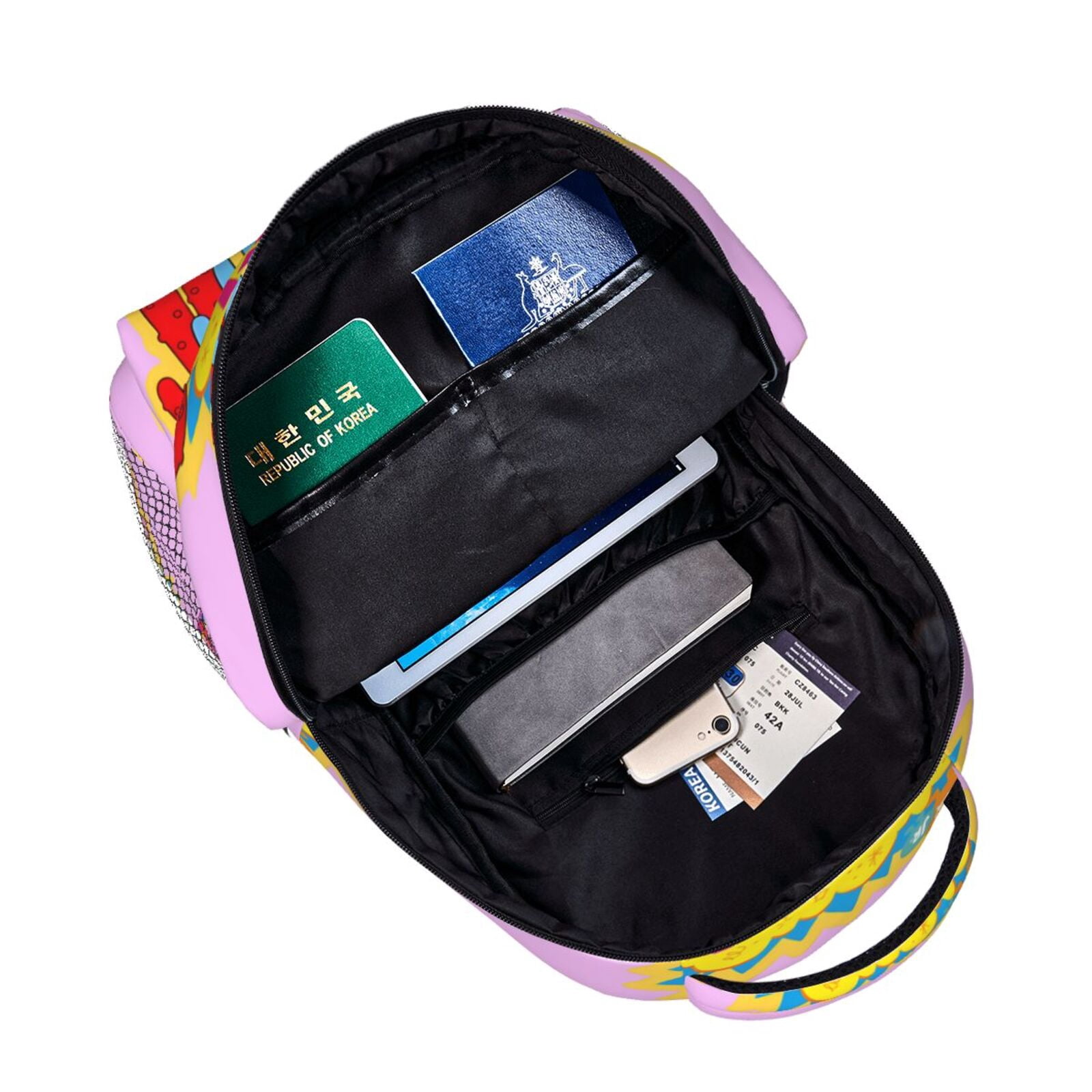 Yo Gabba Gabbaland Backpack Lightweight Bookbag Casual Daypack For Women Men Travel Laptop Bag Multifunctional Bag