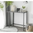 thumbnail image 5 of Idea Nuova Urban Shop Folding Computer Desk with Tablet Slot White, 5 of 5