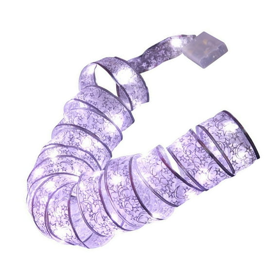 unbranded  Holiday Light Post LED String Lights Ribbon Design