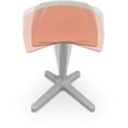 thumbnail image 6 of MooreCo Elate Perch 33.8" Adjustable Polyurethane Stool with Steel Base in Amber, 6 of 11