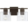 thumbnail image 2 of 2 Light Urban/Industrial Bath Vanity Approved For Damp Locations In Urban/Industrial Style 15.5 High By 8 Wide Capital Lighting 139124Or-498, 2 of 6