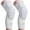 White, variant on Coolomg Knee Pads Wrestling Basketball Football Volleyball Youth Kids Adult Protective Knee Compression Sleeves Black M