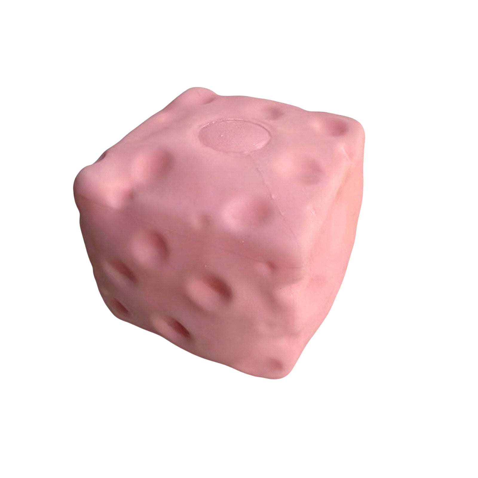 2026 Pink Cheese Squishy - Pink Jumbo Cheese Squishy, Slow Rebound Sensory Squeeze Ball, Cute Slow Rising Squeeze for Adults