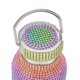 thumbnail image 5 of TRKIYQC, botella de agua con diamantes de 500ML, botella térmica de acero inoxidable con diamantes de imitación ostentosos, botella de agua aislada recargable con cadena TRKIYQC casual, 5 of 8