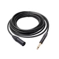 thumbnail image 2 of Cable,Patch Cable Zinc 6.35mm Cable Stereo Male And Play Audio Zinc Alloy Shell Cable Zinc Alloy Xlr Male Balanced Male To Xlr Male Balanced Patch Balanced Patch Cable Shell And Play Stereo Male To, 2 of 7