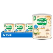 (12 pack) Nestle Nestum Infant Cereal, 5 Cereals, 10.6 oz