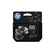 HP 68 Black Original Ink Cartridge, ~160 pages, 7FP21TN