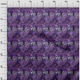 thumbnail image 3 of oneOone Silk Tabby Purple Fabric Leaves Quilting Supplies Print Sewing Fabric By The Yard 42 Inch Wide-aA, 3 of 5