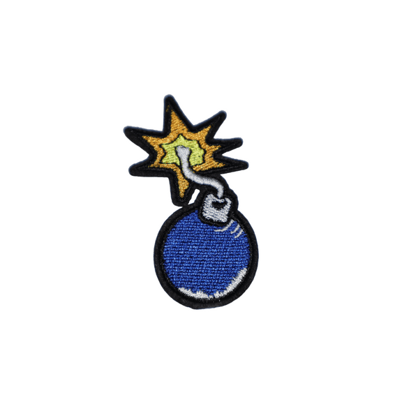 Cartoon Bomb Iron On Patch