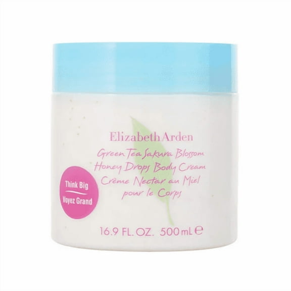 Green Tea Sakura Blossom by Elizabeth Arden for Women - 16.9 oz Body Cream