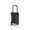 Black, variant on Antitheft Padlock 4 Digit Travel Combination Lock Lockers Password Lock Outdoor Gym Code Lock for Lockers Storage Box