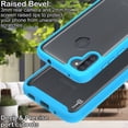 thumbnail image 4 of CoverON Samsung Galaxy A11 Case Heavy Duty Full Body Slim Fit Shockproof Clear Phone Cover - EOS Series, 4 of 8