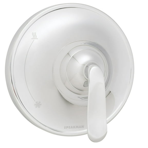 Speakman Caspian Pressure Balance Shower Valve Trim, Polished Chrome (Valve Not Included)