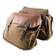 thumbnail image 2 of Alforjas de Moto Yotijar Doble Portaequipajes Bolsa Trasera color marrón 30x33x37cm, 2 of 10