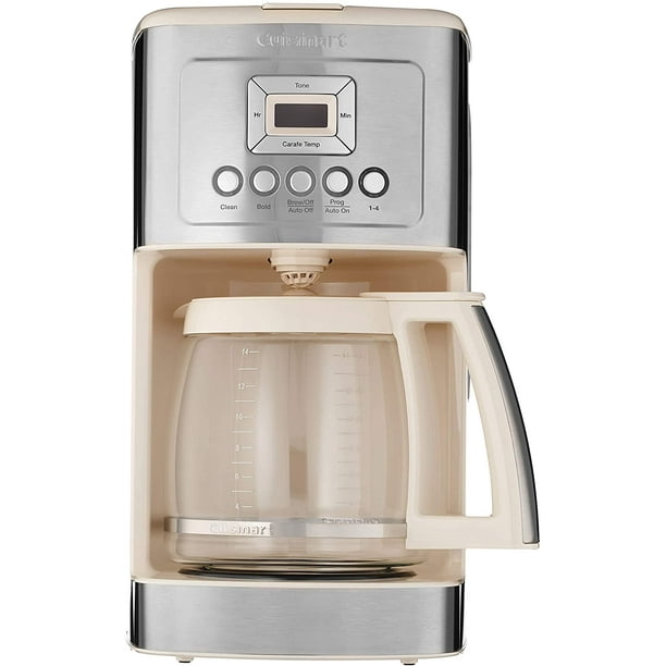 Cuisinart DCC3200 Programmable Coffeemaker with Glass Carafe and Stainless Steel Handle, 14 Cup