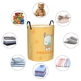 thumbnail image 3 of Large Laundry Basket with Handle, Pochacco Collapsible Laundry Hamper, Dirty Clothes Storage Basket for Living Room, Bathroom, Bedroom, College Dorm, 3 of 7