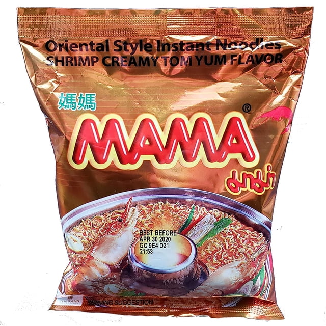 Instant Noodle, Creamy Tom Yum Spicy Flavor, 3.17 Ounce (Pack of 20)