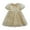 Beige, variant on JCCXIN Toddler Baby Girls Dresses Cotton Tulle Solid Color Short Sleeves Embroider Princess Birthday Wedding Dance Floral Clothes Crew Neck Soft Photo Sundress,Beige,2-3 Years